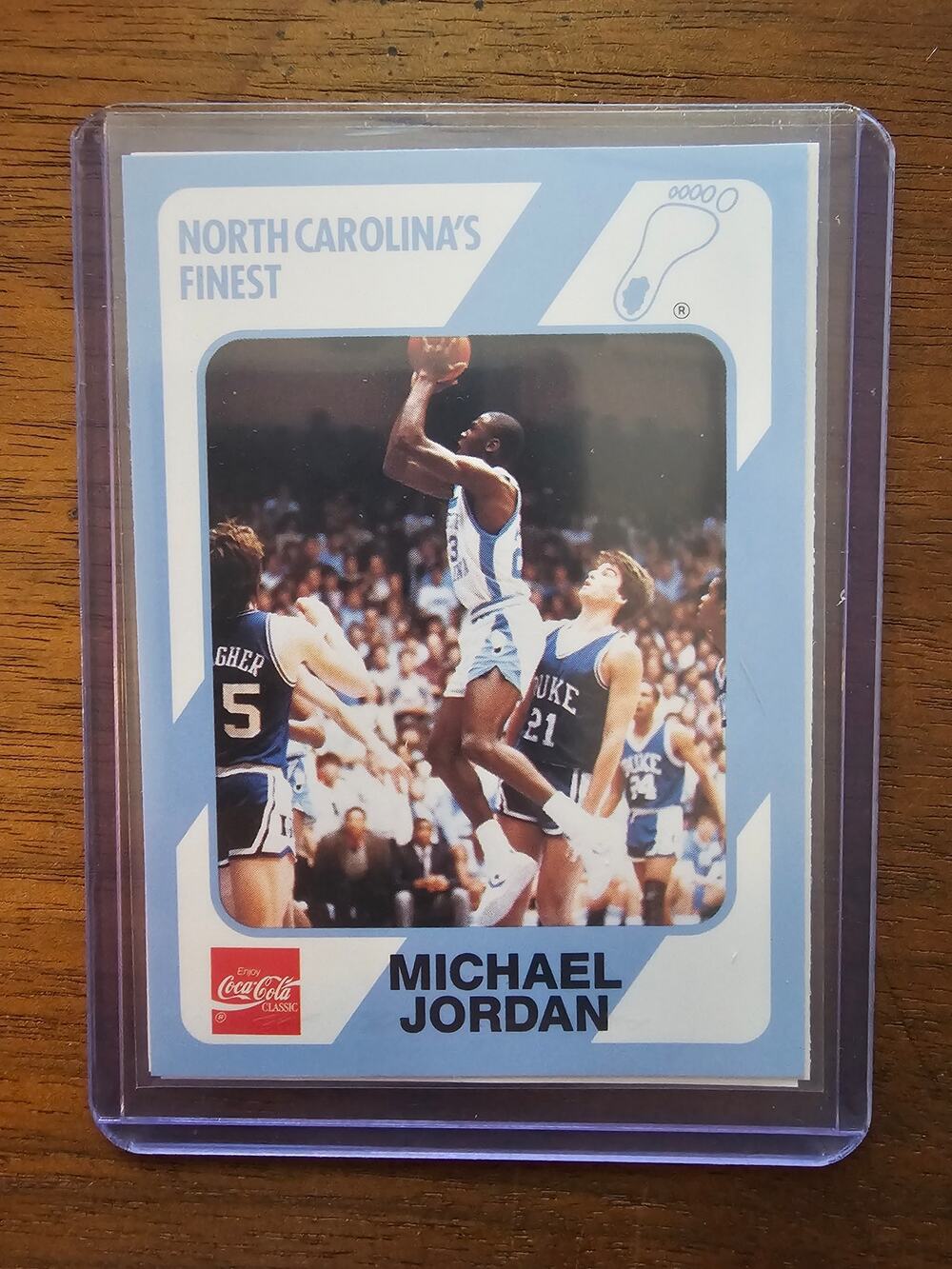 Michael Jordan 1989 Collegiate Collection #18 - Carolina's Finest 1st Edition